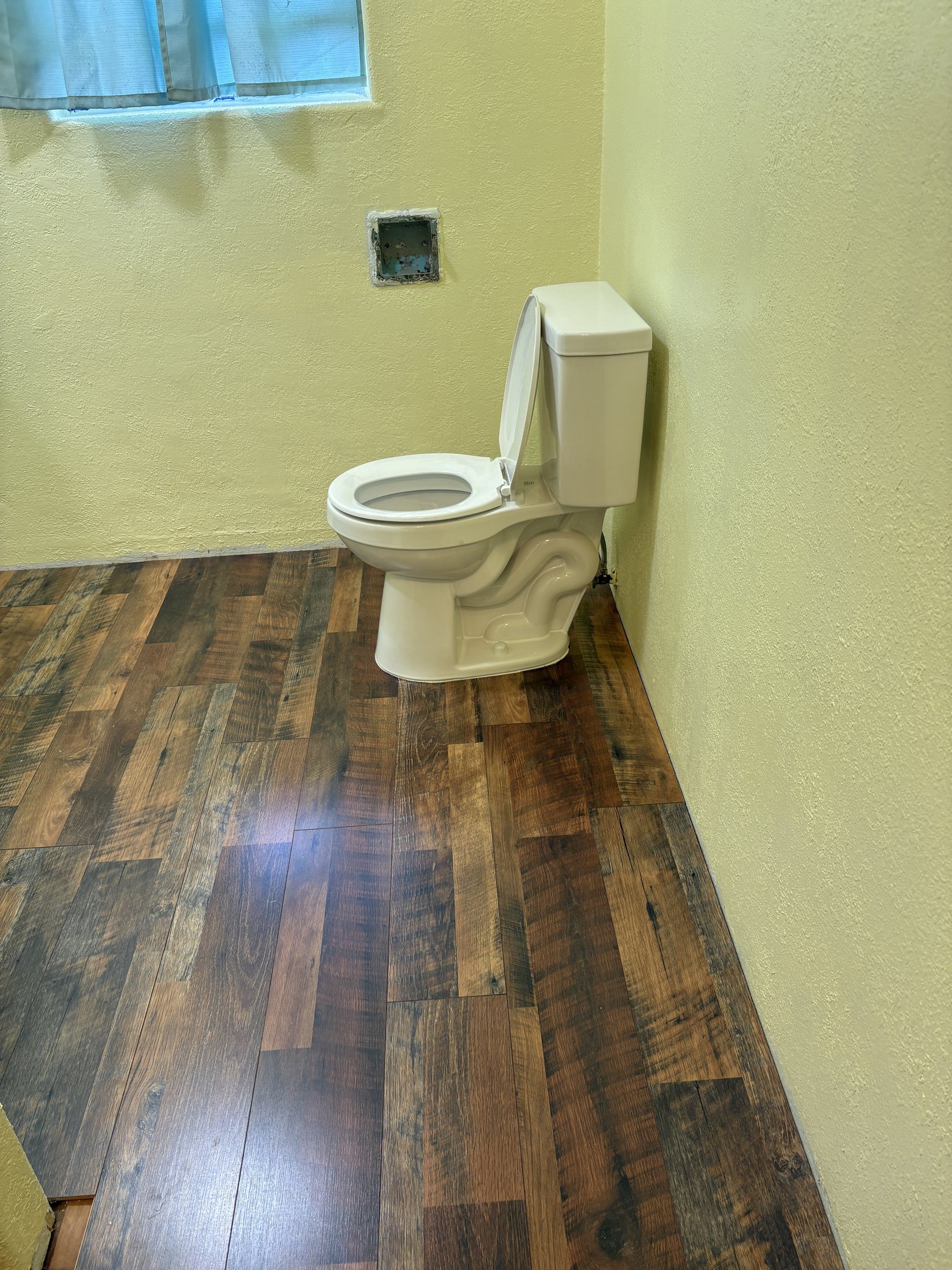 Mike from CPR Handyman repairing a toilet